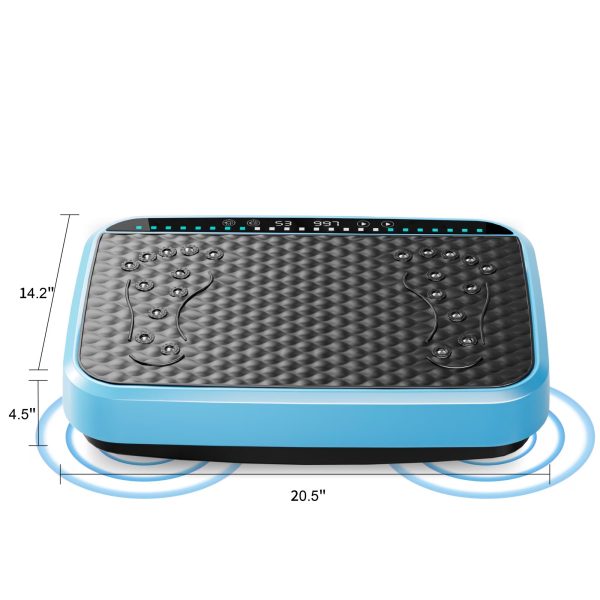 Vibration Plate Exercise Machine – 120 Speed Whole Body Fitness Platform for Weight Loss, Toning & Lymphatic Drainage - Image 2