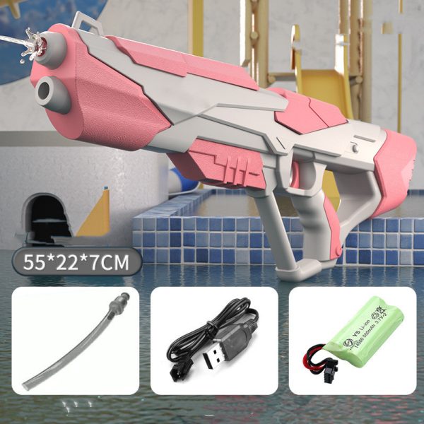 Space Electric Water Gun – Automatic Water Absorption Toy for Kids & Adults | Beach, Pool & Outdoor Fun - Image 9