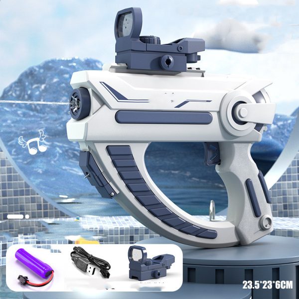 Space Electric Water Gun – Automatic Water Absorption Toy for Kids & Adults | Beach, Pool & Outdoor Fun - Image 5