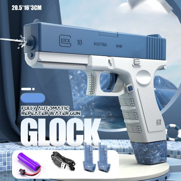 Space Electric Water Gun – Automatic Water Absorption Toy for Kids & Adults | Beach, Pool & Outdoor Fun - Image 8