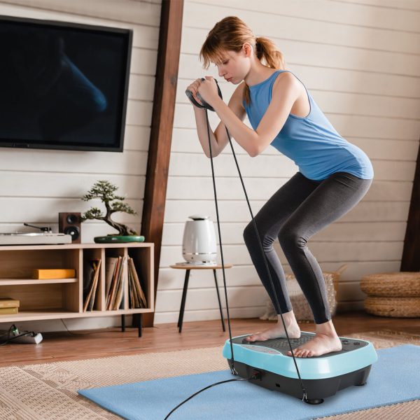 Vibration Exercise Machine with Resistance Bands & Remote – 120 Speed Whole Body Workout Platform for Weight Loss, Toning & Recovery - Image 9