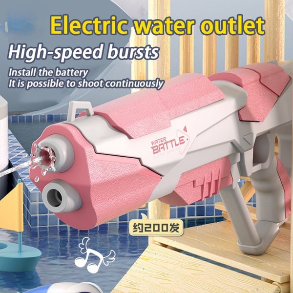 Space Electric Water Gun – Automatic Water Absorption Toy for Kids & Adults | Beach, Pool & Outdoor Fun - Image 10