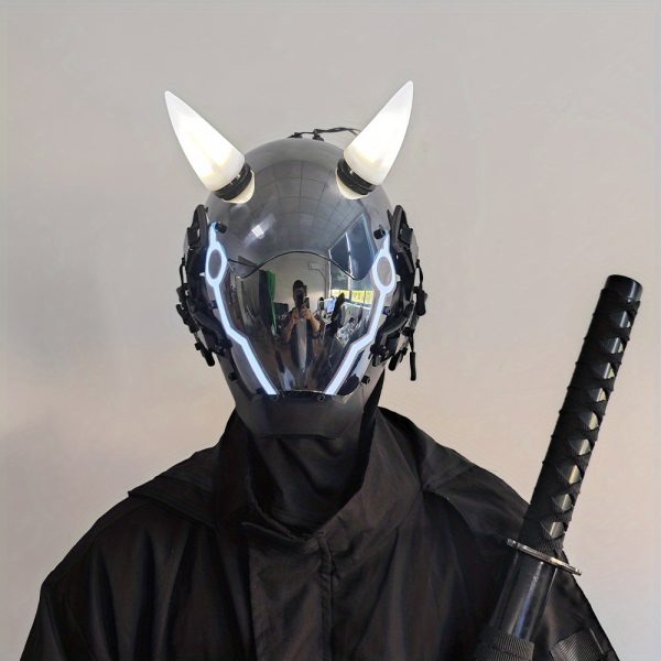 Punk Mask Cosplay For Men, Cosplay Halloween Mask Fit Party Music Festival Accessories, Punk Mask Cosplay For Women - Image 3
