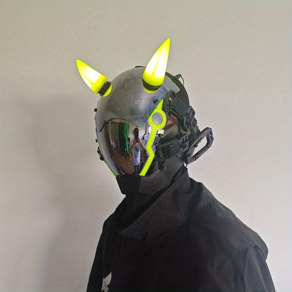Punk Mask Cosplay For Men, Cosplay Halloween Mask Fit Party Music Festival Accessories, Punk Mask Cosplay For Women - Image 14