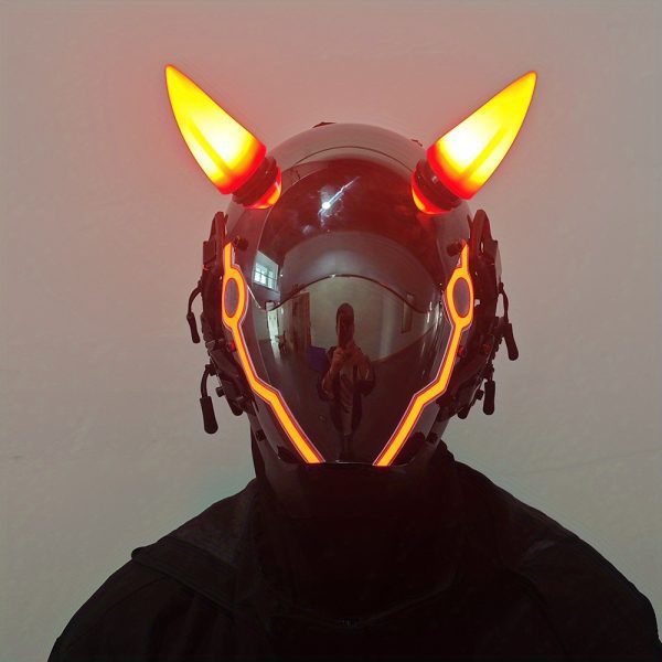 Punk Mask Cosplay For Men, Cosplay Halloween Mask Fit Party Music Festival Accessories, Punk Mask Cosplay For Women - Image 5