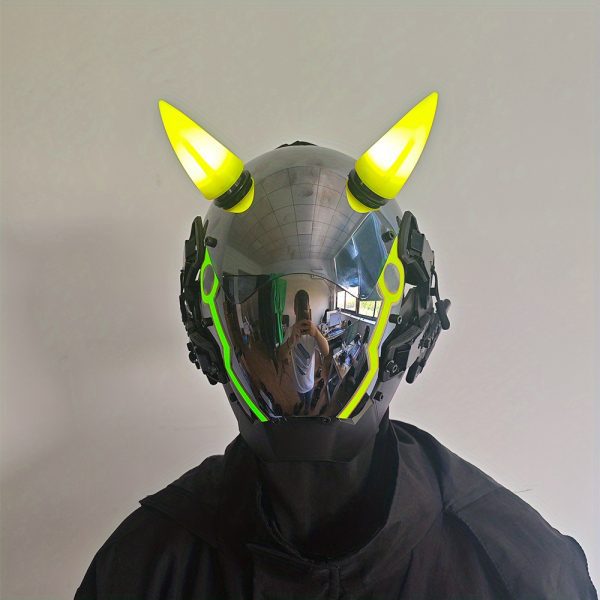 Punk Mask Cosplay For Men, Cosplay Halloween Mask Fit Party Music Festival Accessories, Punk Mask Cosplay For Women - Image 7