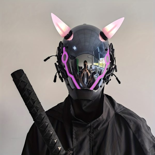 Punk Mask Cosplay For Men, Cosplay Halloween Mask Fit Party Music Festival Accessories, Punk Mask Cosplay For Women - Image 12