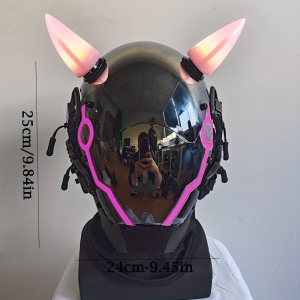 Punk Mask Cosplay For Men, Cosplay Halloween Mask Fit Party Music Festival Accessories, Punk Mask Cosplay For Women - Image 2