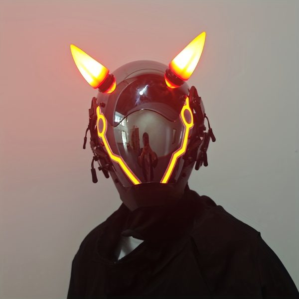Punk Mask Cosplay For Men, Cosplay Halloween Mask Fit Party Music Festival Accessories, Punk Mask Cosplay For Women - Image 4