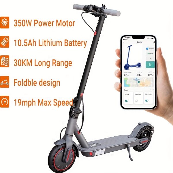 Ladped LP80 Electric Scooter | 19 Mile Range, 350W