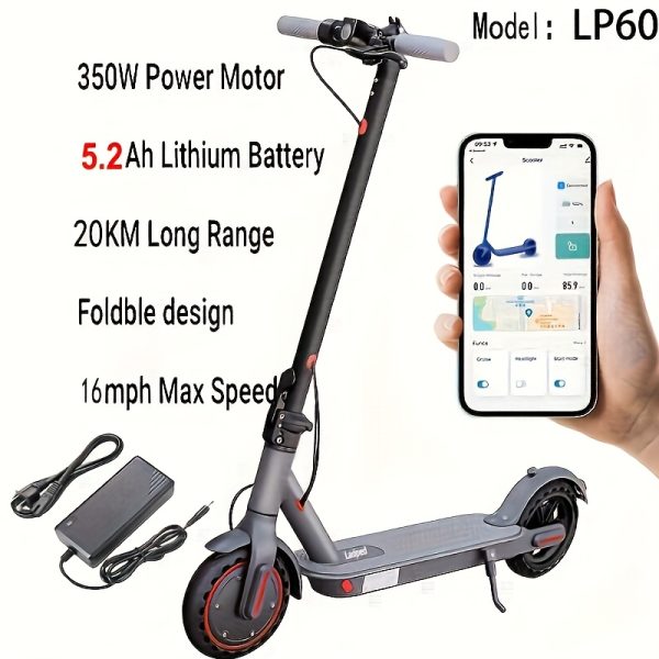 Ladped LP80 Electric Scooter | 19 Mile Range, 350W - Image 6